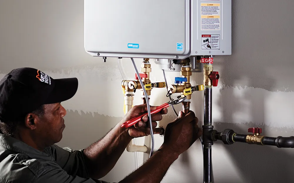 tankless-water-heater installation