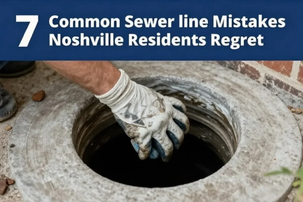 7 Common Sewer Line Mistakes Nashville Residents Regret